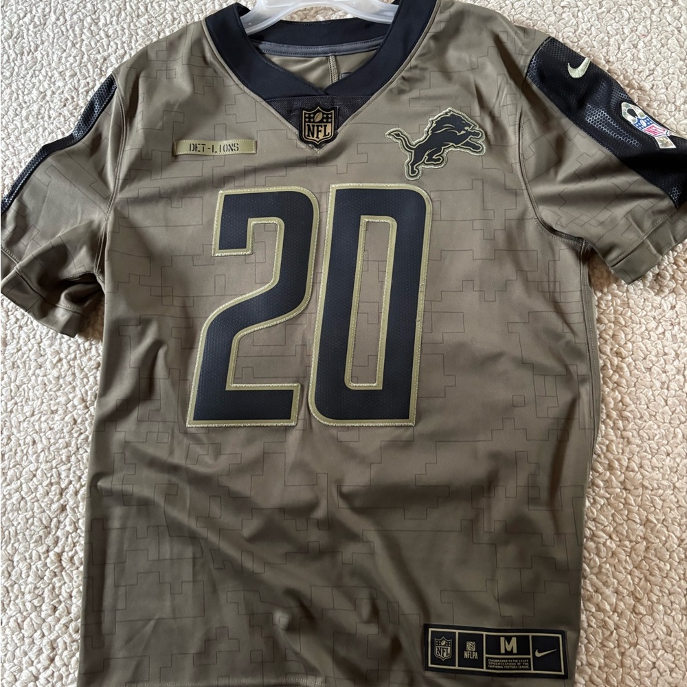 Barry sanders Detroit Lions Jersey size M (see description for details)